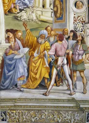 Apocalyps, uit Laatste Oordeel fresco cyclus