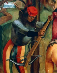 Kruisboogschutter (detail)