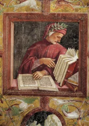 Dante Alighieri in de kathedraal van Orvieto