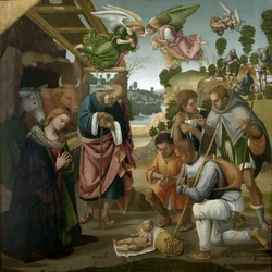 De Aanbidding der Herders, 1522