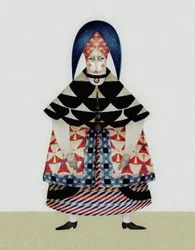 Eigenzinnig volksfiguurtje