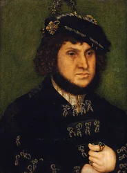 Portret van keurvorst hertog Johann der Bestandige von Sachsen