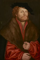 Portret van Moritz Büchner
