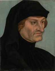 Portret van Rudolph Agricola - Portret van Geiler von Keisersberg