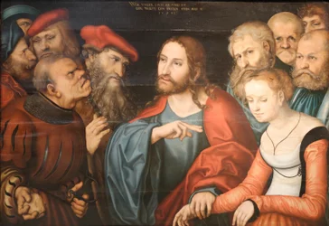 Christus en de overspelige vrouw