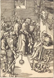 Christus voor Kajafas