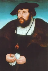 Duits: Bildnis Christians II., König von Dänemark Portret van Christian II., koning van Denemarken