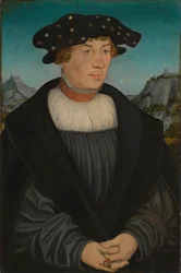Duits:  Portret van Hans () Melber Hans Melber
