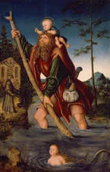 Duits: Der heilige Christophorus Saint Christopher