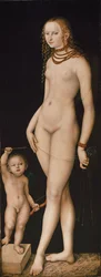 Duits: Venus und Amor Venus en Cupido
