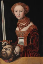 Judith met het hoofd van Holophernes