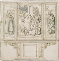 Lucas Cranach altaarschets