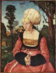 Portret van Anna Cuspinian