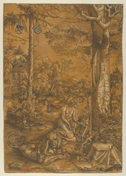 De boetedoening van St. Hiëronymus, 1509