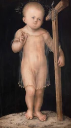 De zegening van het Christuskind [recto]; De man van smarten [verso].