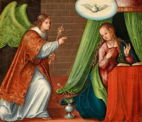 Duits: Verkündigung an Maria De Aankondiging