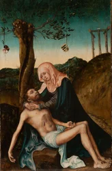 Slowaaks: Pieta Pieta onder het kruis