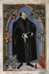 Portret van George III, Prins van Anhalt-Dessau 1507-1553