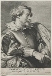 Portret van Hubert van den Eyden