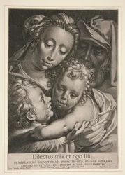 De Heilige Familie met Sint Jan