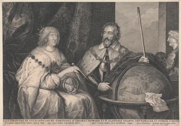 Thomas Howard, 21e Graaf van Arundel en Alethea Howard (geboren Talbot), 13e Barones Furnival, Gravin van Arundel