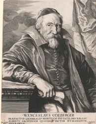 Wenceslaus Coeberger, Præfectus Generalis Montium Pietatis, Brussel