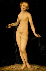 Lucretia, door Lucas Cranach de Oude (1472-1553)