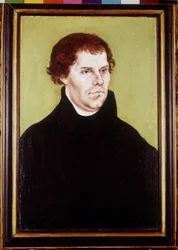 Portret van Maarten Luther, Schilderij door Carnach