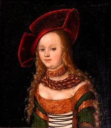 Portret van een jonge vrouw
