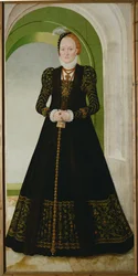 Anna van Denemarken (olieverf op doek)