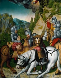 De val van Saul of de bekering van Sint-Paulus op weg naar Damascus