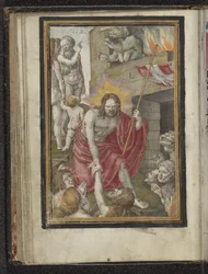 Afdaling in het voorgeborchte Passie van Christus