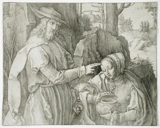 Christus als tuinman verschijnt aan de heilige Maria Magdalena