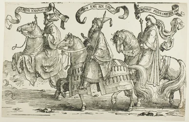 Jehoram, Uzziah, Jotham, plaat drie, uit De Twaalf Koningen van Israël