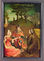 Lots dochters laten hun vader wijn drinken, c.1508-15