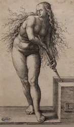 De zelfmoord van Lucretia, tussen 1514 en 1515