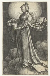 Maria Magdalena in de wolken