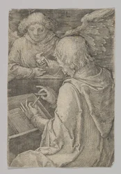St. Mattheüs, uit de serie De Vier Evangelisten, 1518