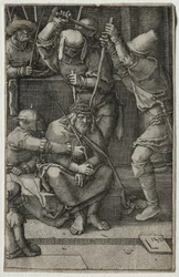 De passie: Christus gekroond met doornen, 1521