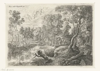 Landschap met een beek