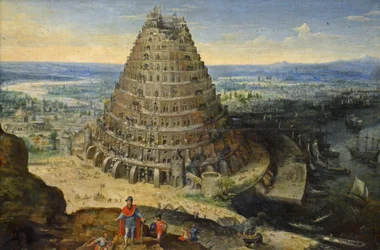 Frans:  La Tour de Babel De toren van Babel