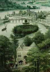 Lente. Rivier scène