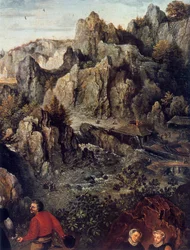 Het landelijk feest, detail, 1576