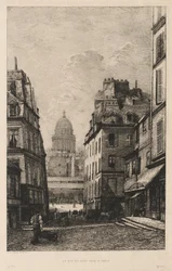 La rue du Haut Pavé in Parijs