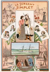 Illustratie voor het boek van Paul d