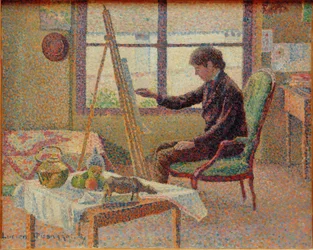 Het atelier van de kunstenaar – Portret van de broer