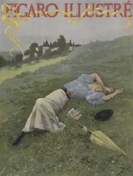 Lente. Omslag van Le Figaro Illustre, mei 1896