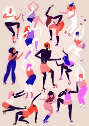 Roller Disco, 2015 (digitaal)