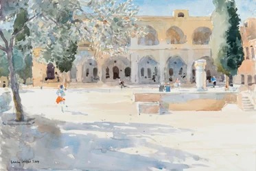 Batei Mahase Plein, Oud Jeruzalem