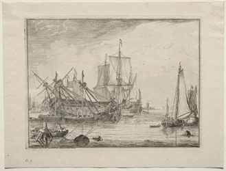 Schepen in Reparatie, 1701